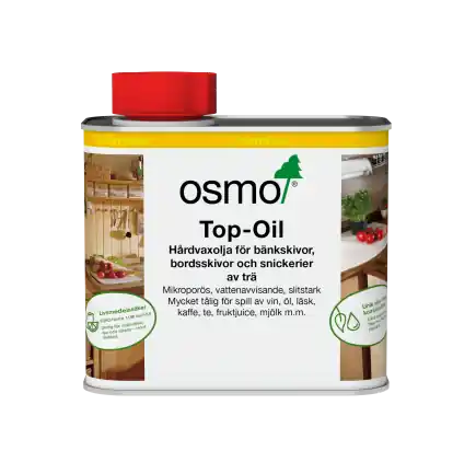 Begränsat antal OSMO Hårdvaxolja Top-Oil 3028 Ofärgad Sidenmatt - Provpåse